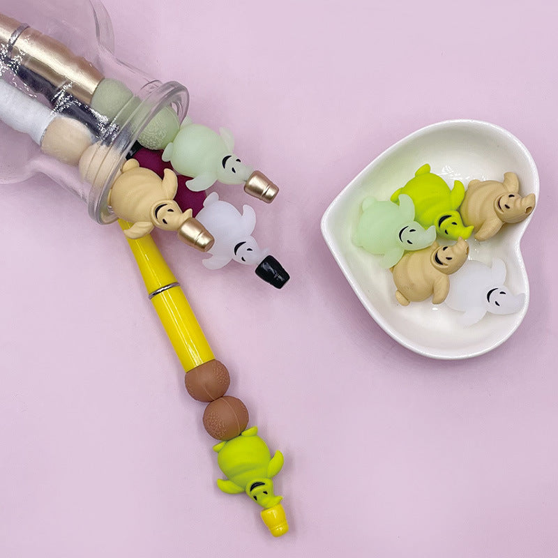 Wholesale 100pcs/pack Horror 3D Silicone Beads